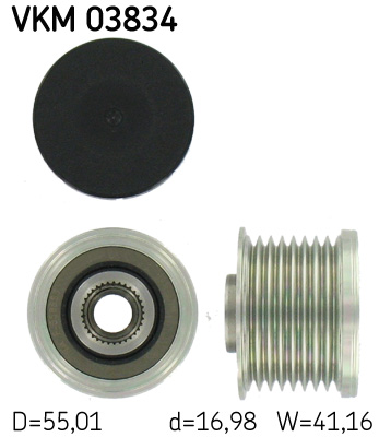 Sistem roata libera, generator VKM 03834 SKF